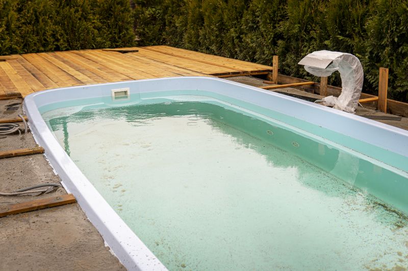Semi Inground Pool Installation