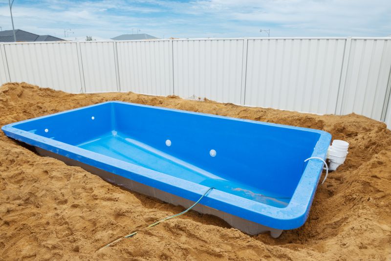 Semi Inground Pool Installation