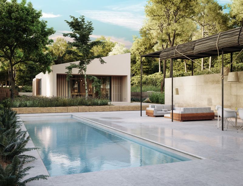 Semi Inground Pool Installation