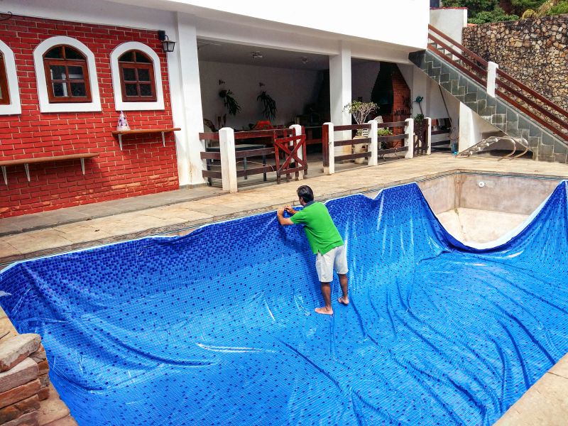 Semi Inground Pool Installation